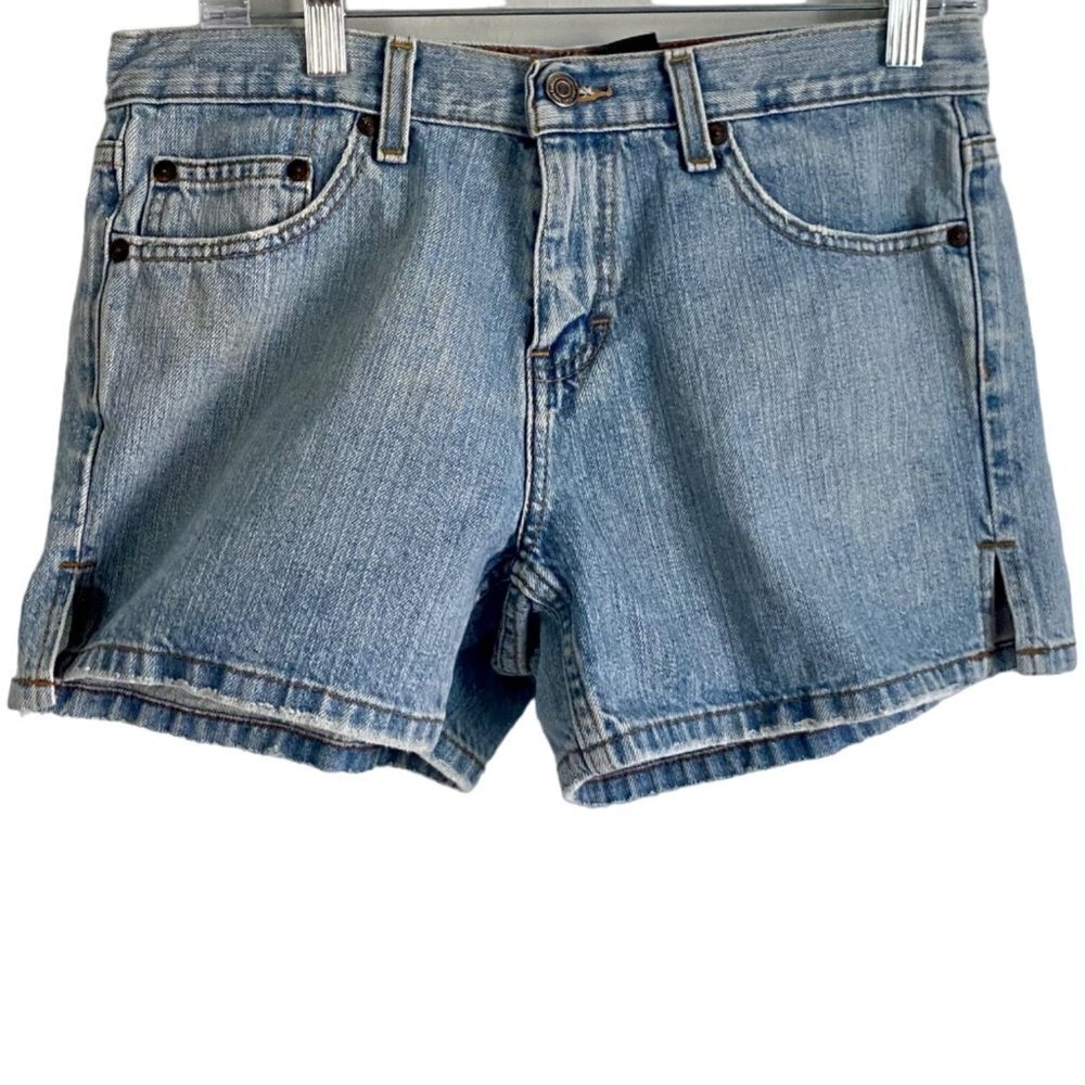Calvin Klein Light Wash Denim Jean Shorts Size 6